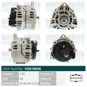 H5610046 HOFFER alternátor H5610046 HOFFER