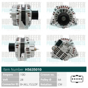 H5635010 HOFFER alternátor H5635010 HOFFER