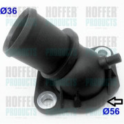 93167 Příruba chladiva HOFFER