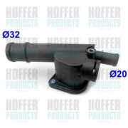 93198 Příruba chladiva HOFFER