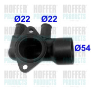 93214 Příruba chladiva HOFFER