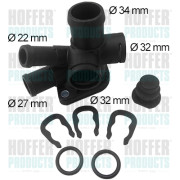 93510 Příruba chladiva HOFFER