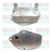 8095030 Olejový chladič, motorový olej HOFFER