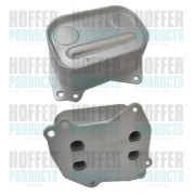 8095197 Olejový chladič, motorový olej HOFFER