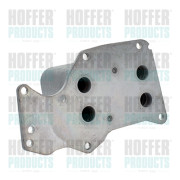 8095202 Olejový chladič, motorový olej HOFFER