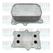 8095227 Olejový chladič, motorový olej HOFFER