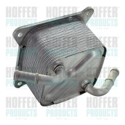 8095237 Olejový chladič, motorový olej HOFFER
