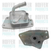 8095238 Olejový chladič, motorový olej HOFFER