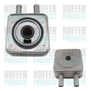 8095291 Olejový chladič, motorový olej HOFFER