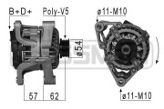 210866 generátor MESSMER