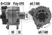 209209 MESSMER alternátor 209209 MESSMER