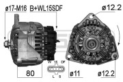 209309 generátor MESSMER