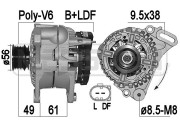 209417A MESSMER alternátor 209417A MESSMER