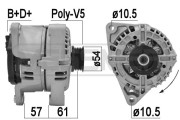 209450A MESSMER alternátor 209450A MESSMER