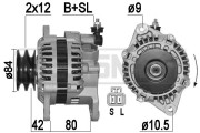 209507A MESSMER alternátor 209507A MESSMER