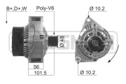 210042R MESSMER alternátor 210042R MESSMER