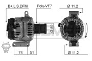 210278R MESSMER alternátor 210278R MESSMER