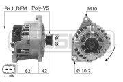 210600 MESSMER alternátor 210600 MESSMER