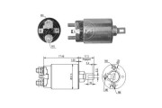 ZM1691 MESSMER elektromagnetický spínač pre żtartér ZM1691 MESSMER