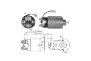 ZM696 MESSMER elektromagnetický spínač pre żtartér ZM696 MESSMER