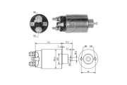 ZM697 MESSMER elektromagnetický spínač pre żtartér ZM697 MESSMER