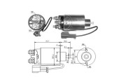 ZM792 MESSMER elektromagnetický spínač pre żtartér ZM792 MESSMER