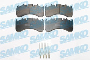 5SP1539 Sada brzdových destiček, kotoučová brzda SAMKO