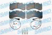 5SP1539A Sada brzdových destiček, kotoučová brzda SAMKO