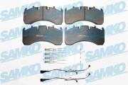 5SP1539B Sada brzdových destiček, kotoučová brzda SAMKO
