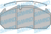 5SP1162 Sada brzdových destiček, kotoučová brzda SAMKO