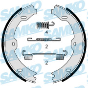 89020K Sada brzdových čelistí, parkovací brzda SAMKO