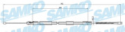 C0945B Tažné lanko, parkovací brzda SAMKO