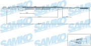 C0961B Tažné lanko, parkovací brzda SAMKO