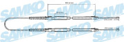 C0174B SAMKO żażné lanko parkovacej brzdy C0174B SAMKO