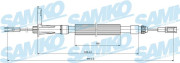 C1093B SAMKO żażné lanko parkovacej brzdy C1093B SAMKO