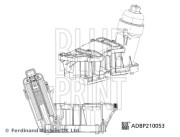 ADBP210053 Pouzdro, olejový filtr Blue Print SMARTFIT Solution Kit BLUE PRINT