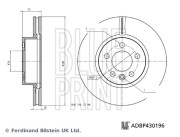ADBP430196 Brzdový kotouč BLUE PRINT