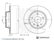 ADBP430205 BLUE PRINT brzdový kotúč ADBP430205 BLUE PRINT