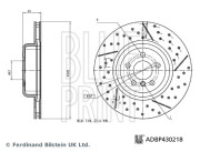 ADBP430218 BLUE PRINT brzdový kotúč ADBP430218 BLUE PRINT