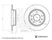 ADBP430220 Brzdový kotouč BLUE PRINT