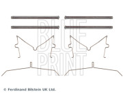 ADBP480002 Sada prislusenstvi, oblozeni kotoucove brzdy BLUE PRINT