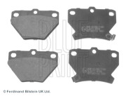 ADT342114 Sada brzdových destiček, kotoučová brzda BLUE PRINT