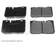 ADT34287 Sada brzdových destiček, kotoučová brzda BLUE PRINT