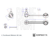 ADBP860176 Řídicí páka, zavěšení kol BLUE PRINT