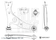 ADBP860200 Řídicí páka, zavěšení kol BLUE PRINT