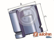 D025390 Píst, brzdový třmen AUTOFREN SEINSA