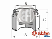 D025880 Píst, brzdový třmen AUTOFREN SEINSA