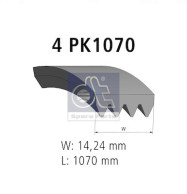 7.54803 ozubený klínový řemen DT Spare Parts