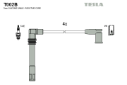 T002B Sada kabelů pro zapalování alternative TESLA