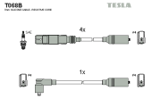 T068B Sada kabelů pro zapalování alternative TESLA